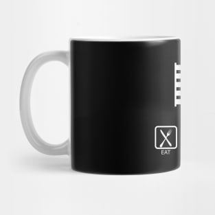 Editor - Eat sleep edit repeat Mug